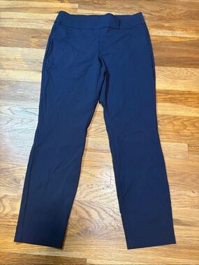 Christopher & banks signature slimming navy pull on pants